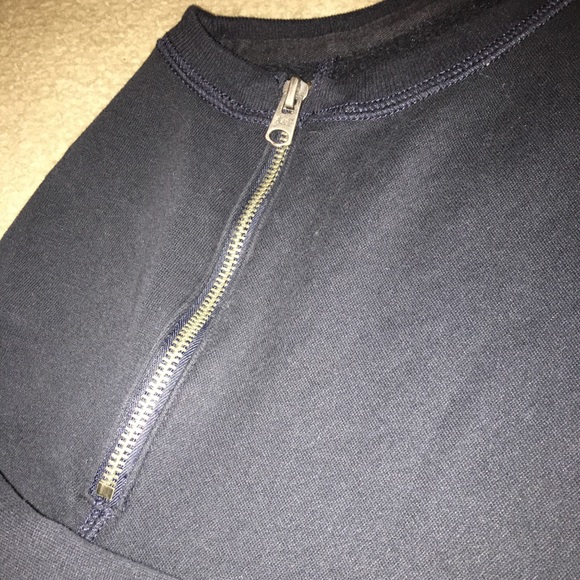 Abercrombie & Fitch Zipper Crewneck - Picture 3 of 4